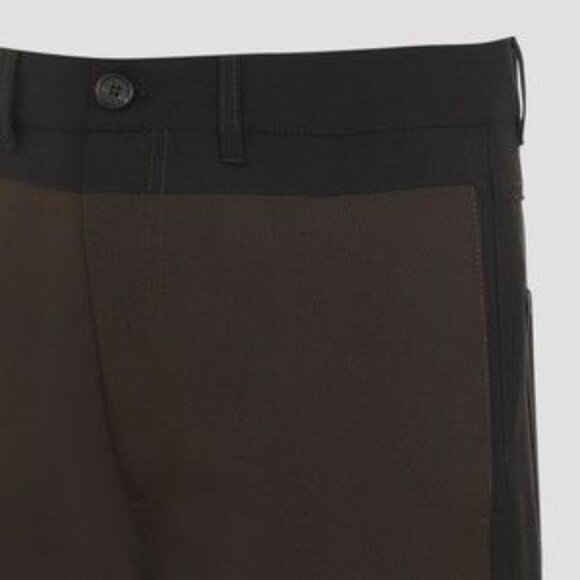 Marni Tailored Virgin Wool Trousers With Contrast Detailing - NWT - Picture 4 of 4